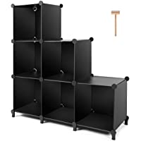 TomCare Cube Storage - Organizador de 6 Cubos para Armario- Organizador de Almacenamiento- Organizador de plástico para…